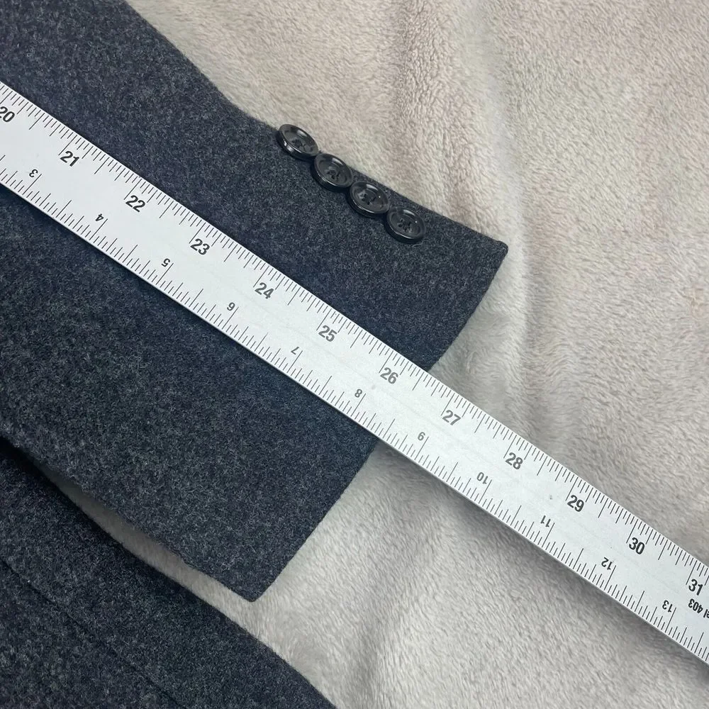 J. Crew Ludlow Sport Coat Jacket 42L‎ Gray 100% Wool Yorkshire Moon Tweed